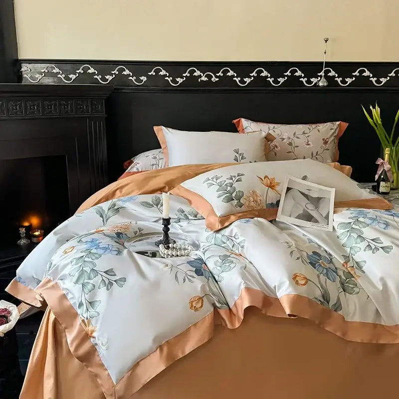 Cream Caramel Cotton Bedding