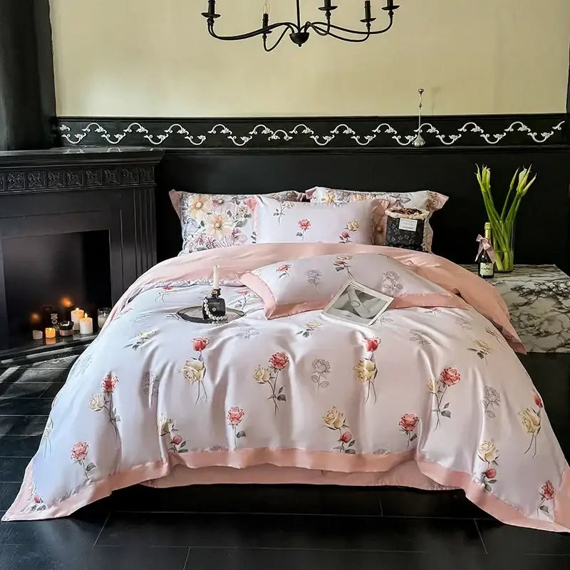 Cream Caramel Cotton Bedding