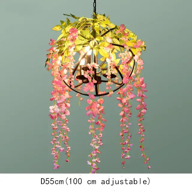 Green Plant Chandelier