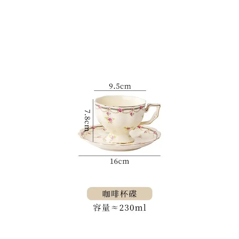 Lemon Porcelain Tea Set