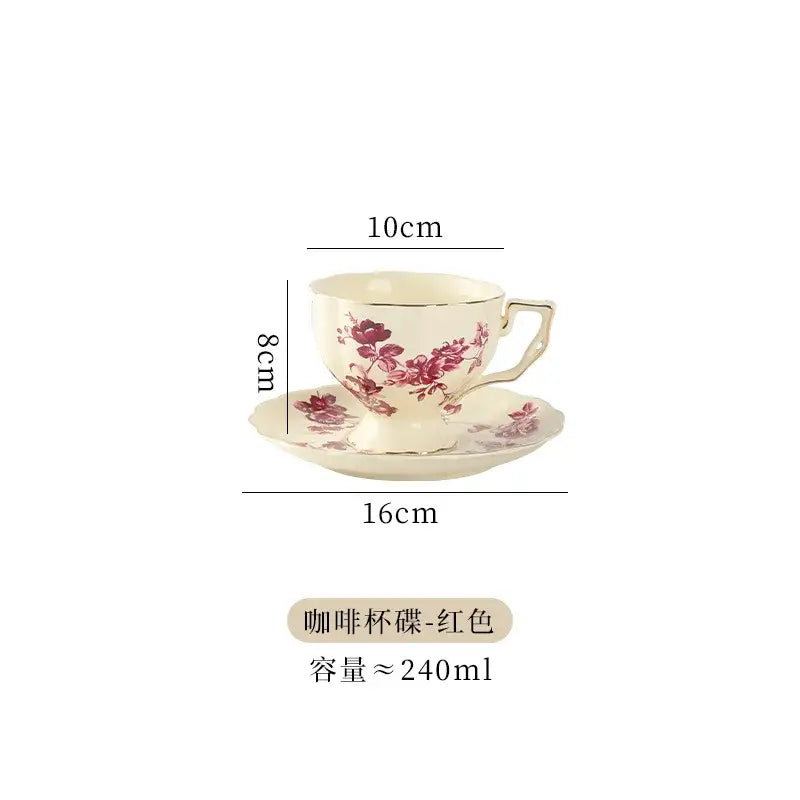 Lemon Porcelain Tea Set