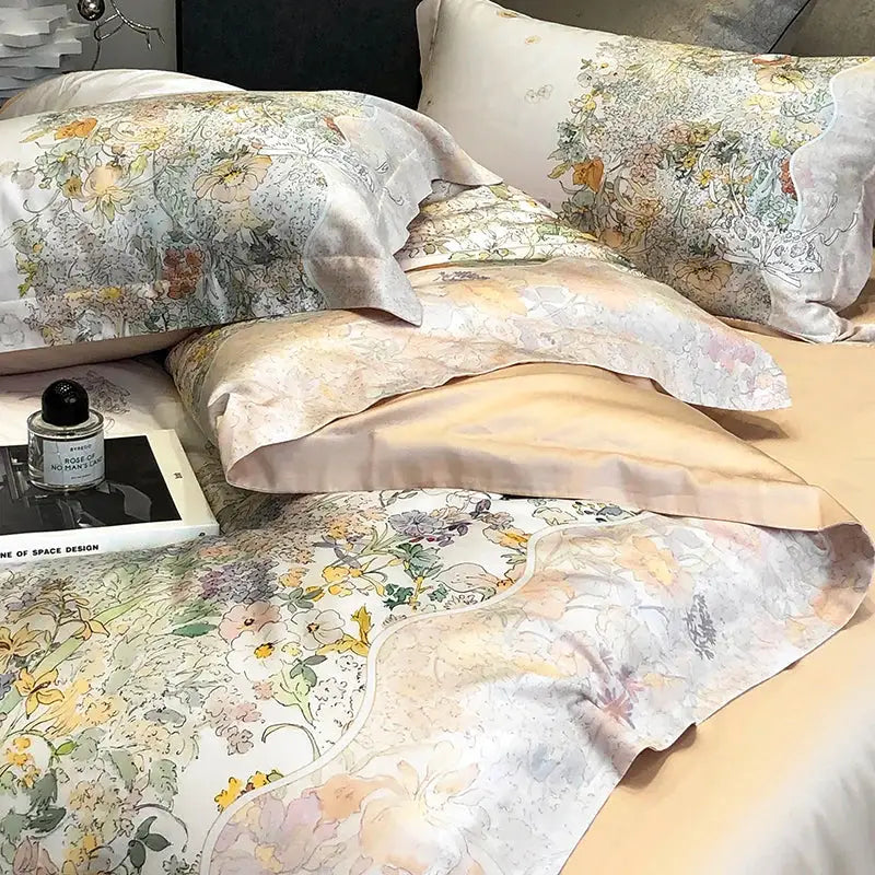 Cream Lyocell Cotton Bedding
