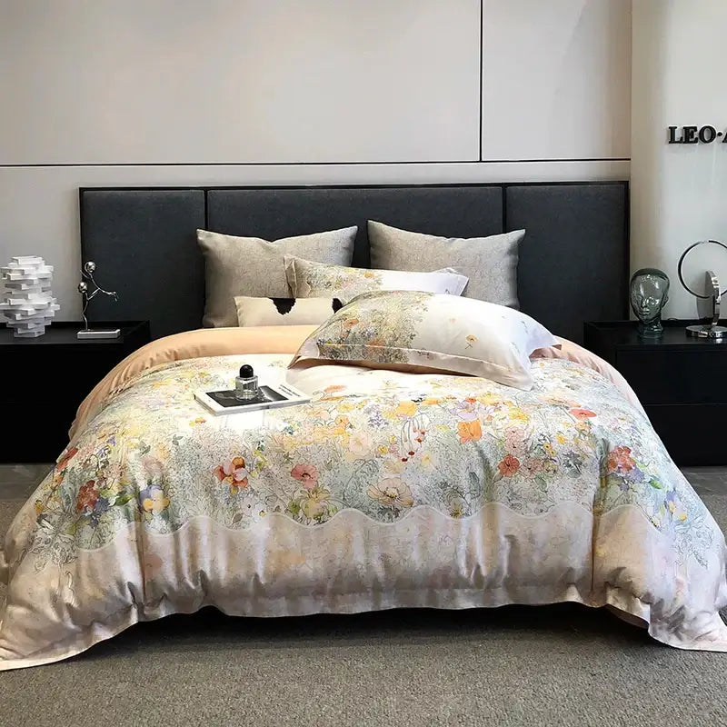 Cream Lyocell Cotton Bedding