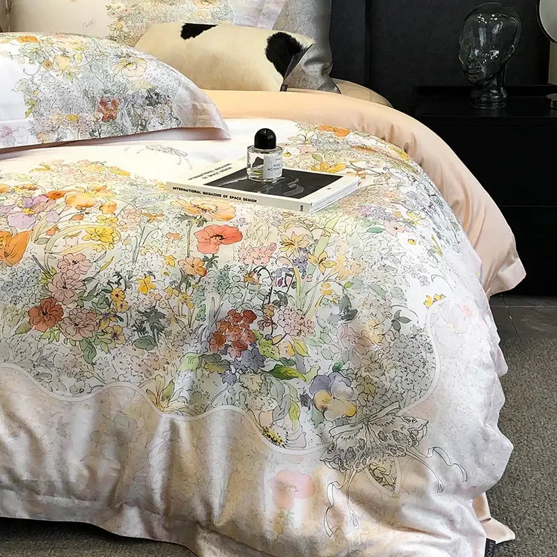 Cream Lyocell Cotton Bedding