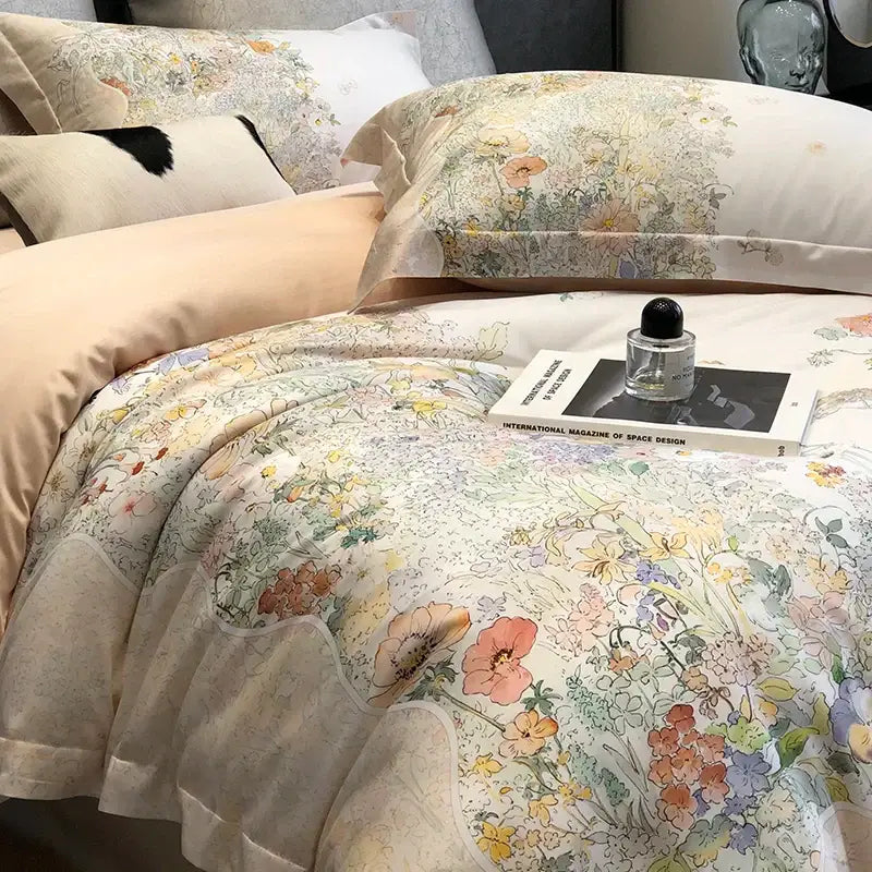 Cream Lyocell Cotton Bedding