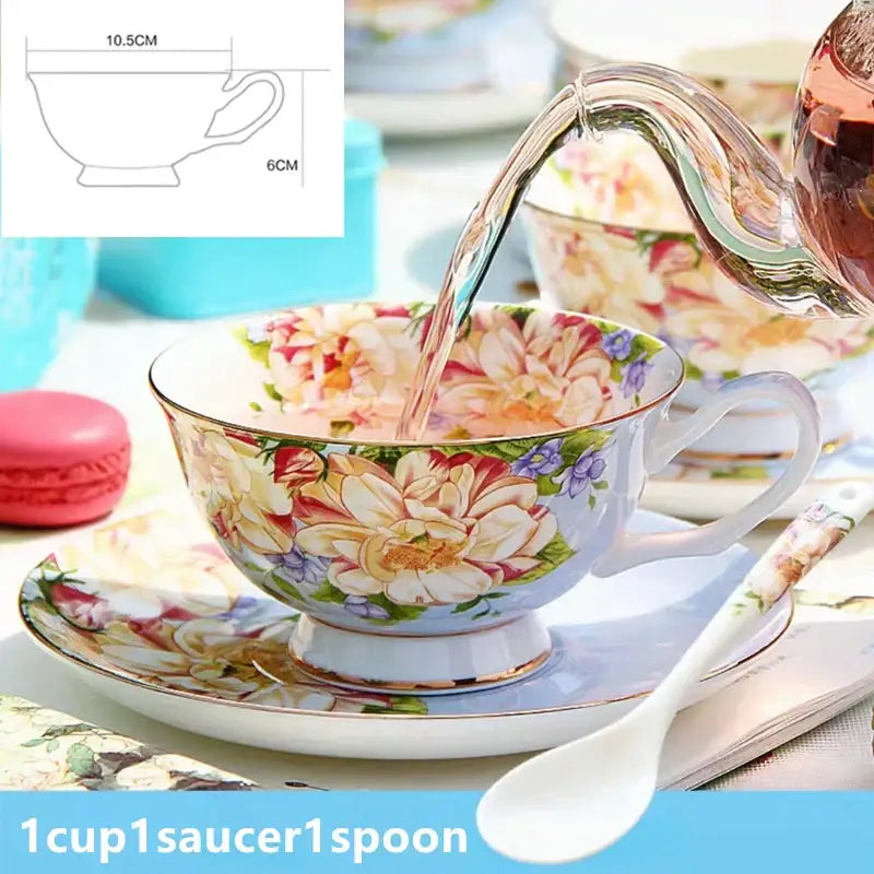 Pastel Porcelain Tea Set