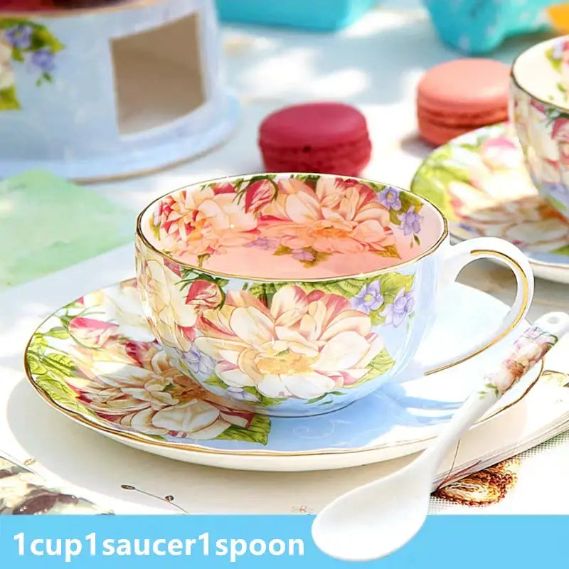 Pastel Porcelain Tea Set