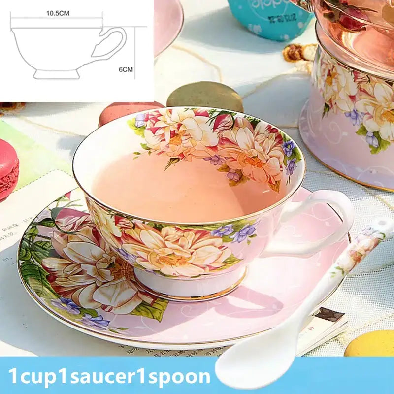 Pastel Porcelain Tea Set