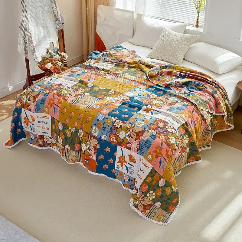 Patchwork Cotton Sofa Cover