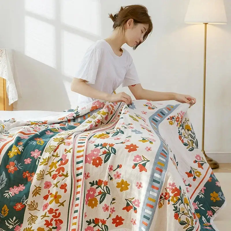 Patchwork Cotton Sofa Cover