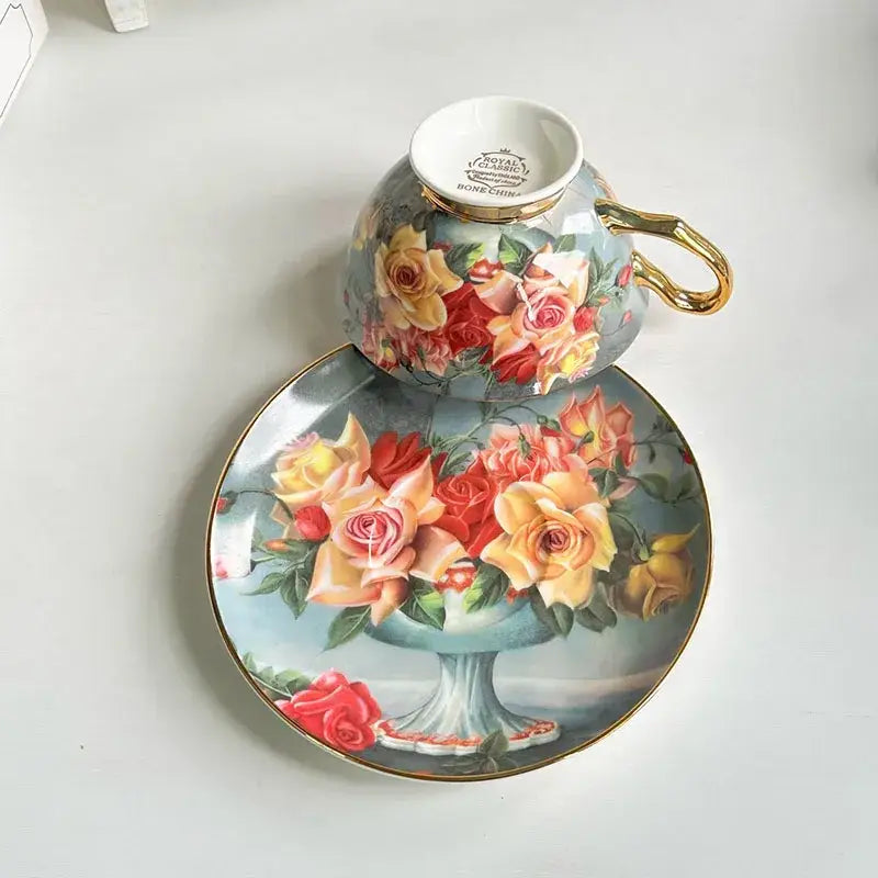 Pattern Porcelain Coffee Set