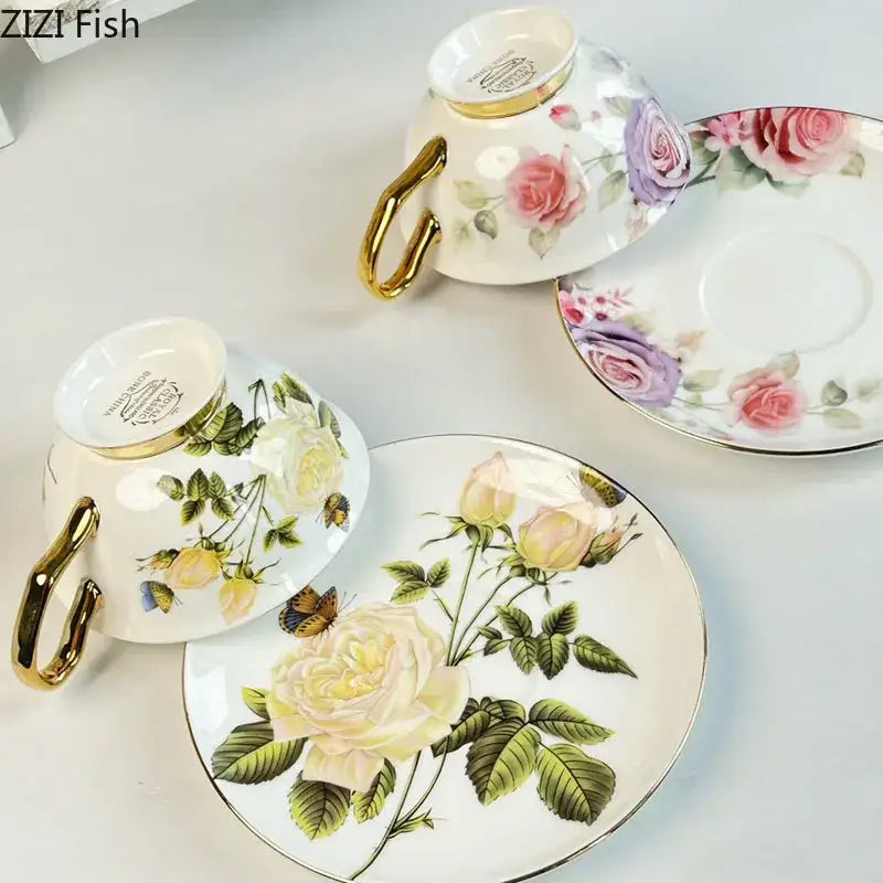 Pattern Porcelain Coffee Set