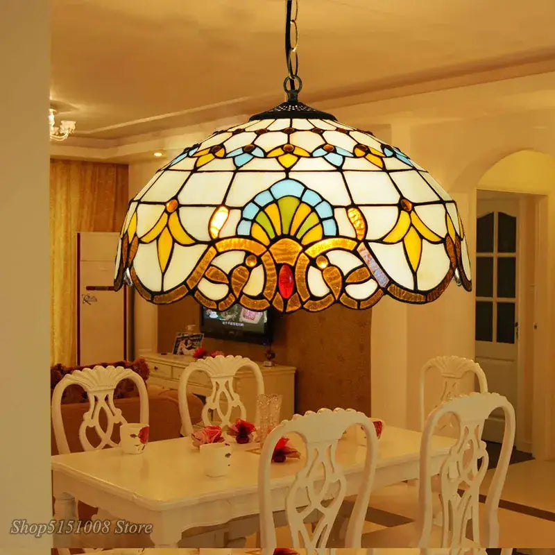 Baroque Tiffany Pendant Light