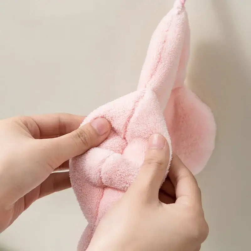Pink Blue Fleece Towels