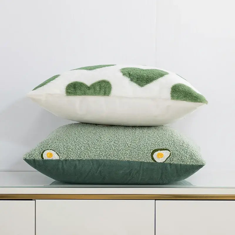 Avocado Green Pillow Cover