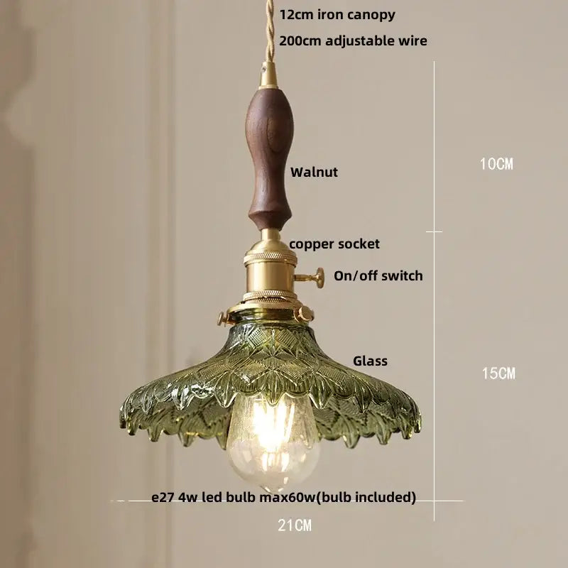 Clear Glass Nordic Versatile Pendant Light