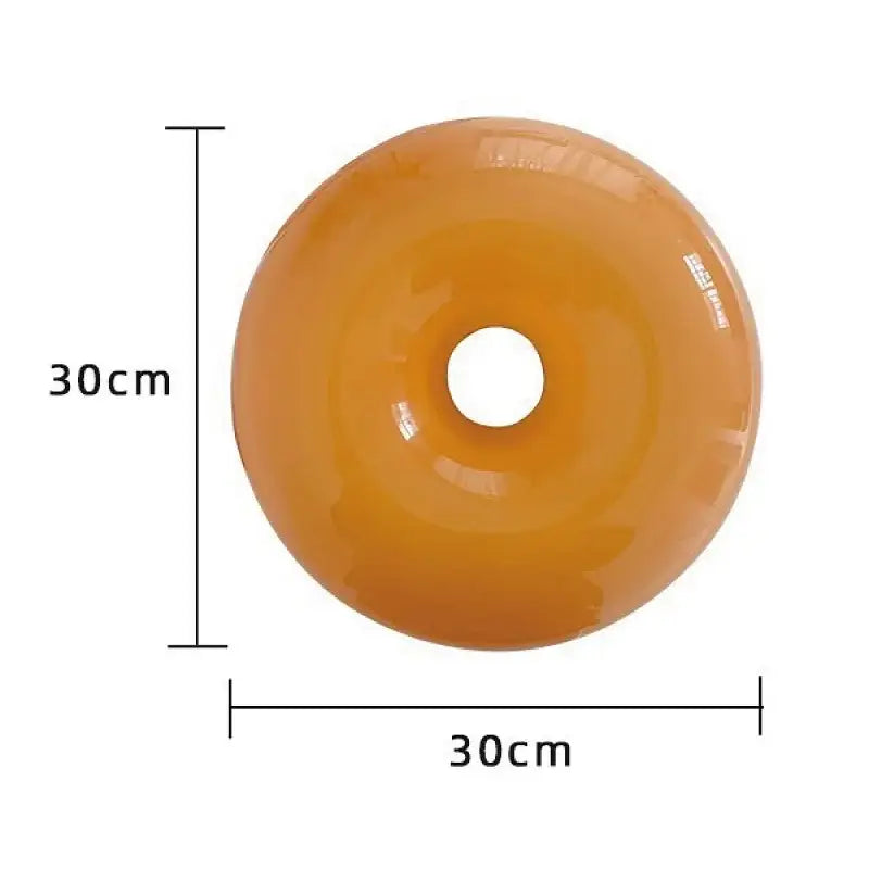 Orange Glossy Wall Lamp
