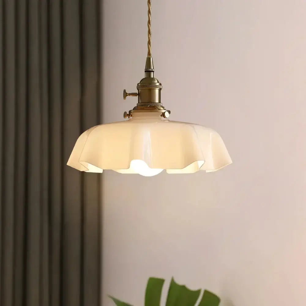 Mint Glass Pendant Light