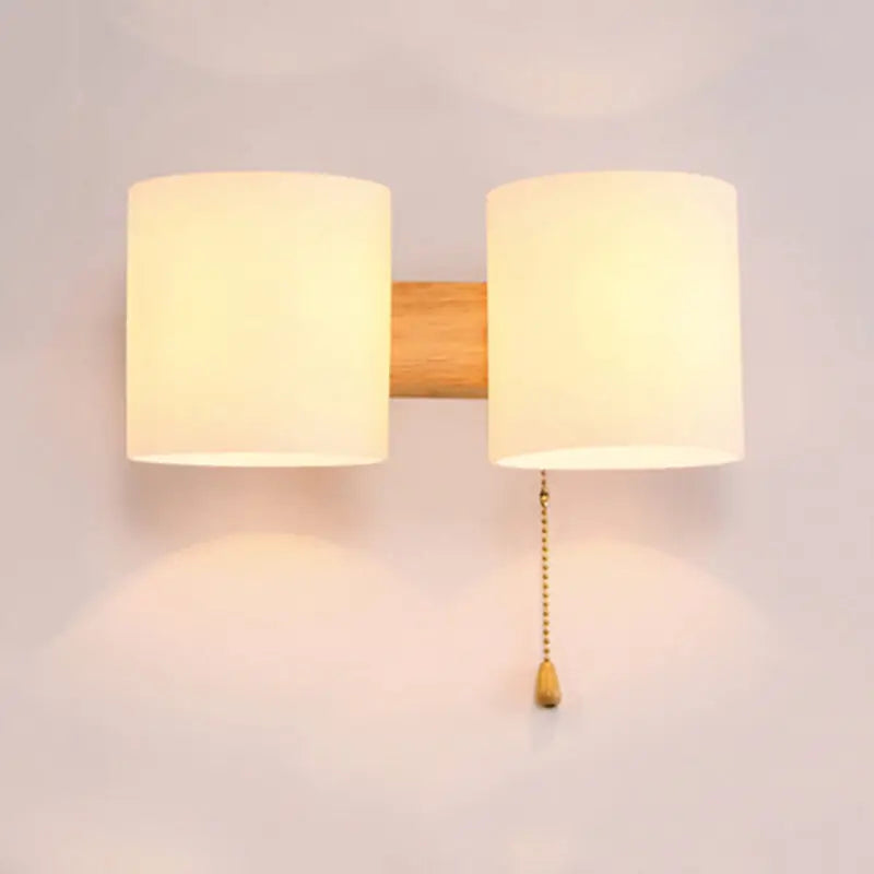 Glass Copper Wall Lamp