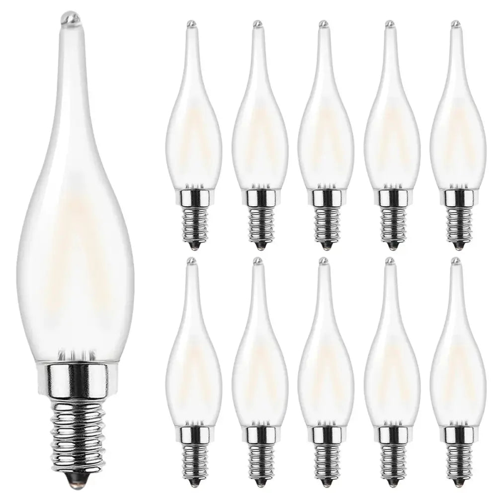 Frosted LED Candle Bulbs