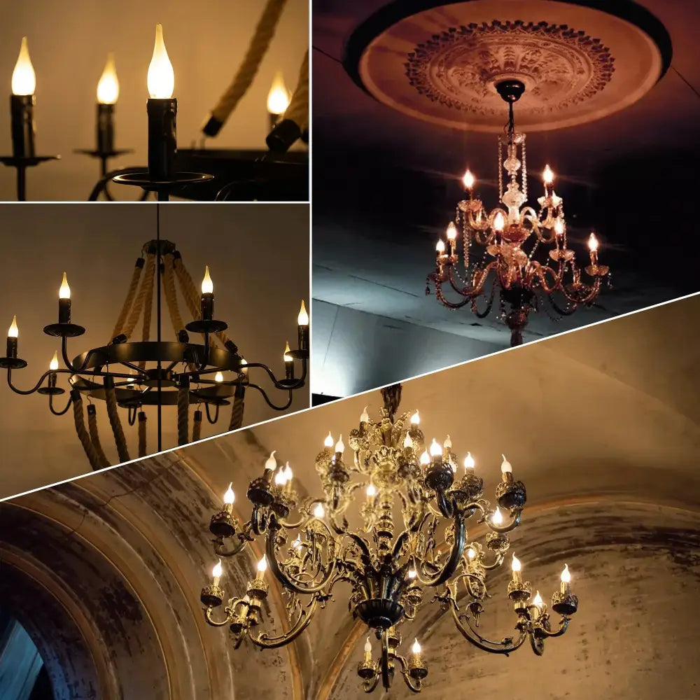 Frosted LED Candle Bulbs