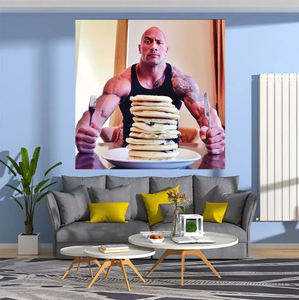 Blueberry Pancakes Tapestry