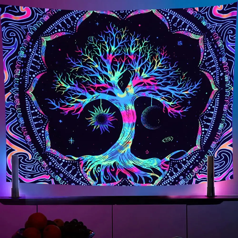 Galaxy Tree Life Tapestry