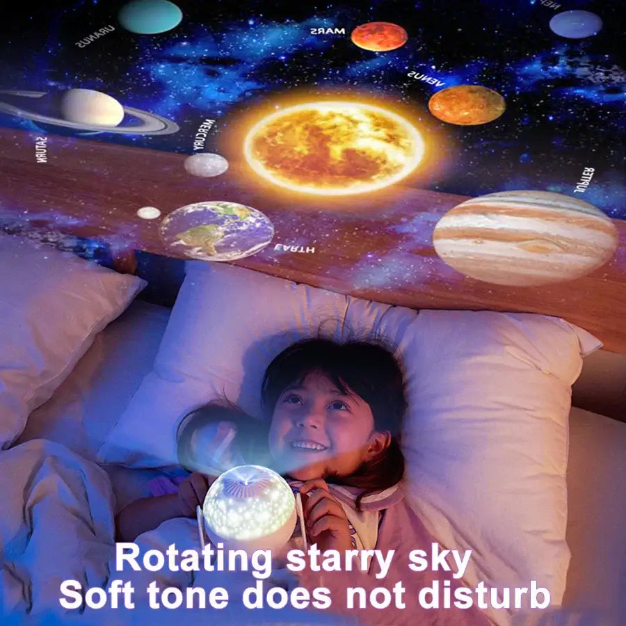 White Planetarium Light Projector