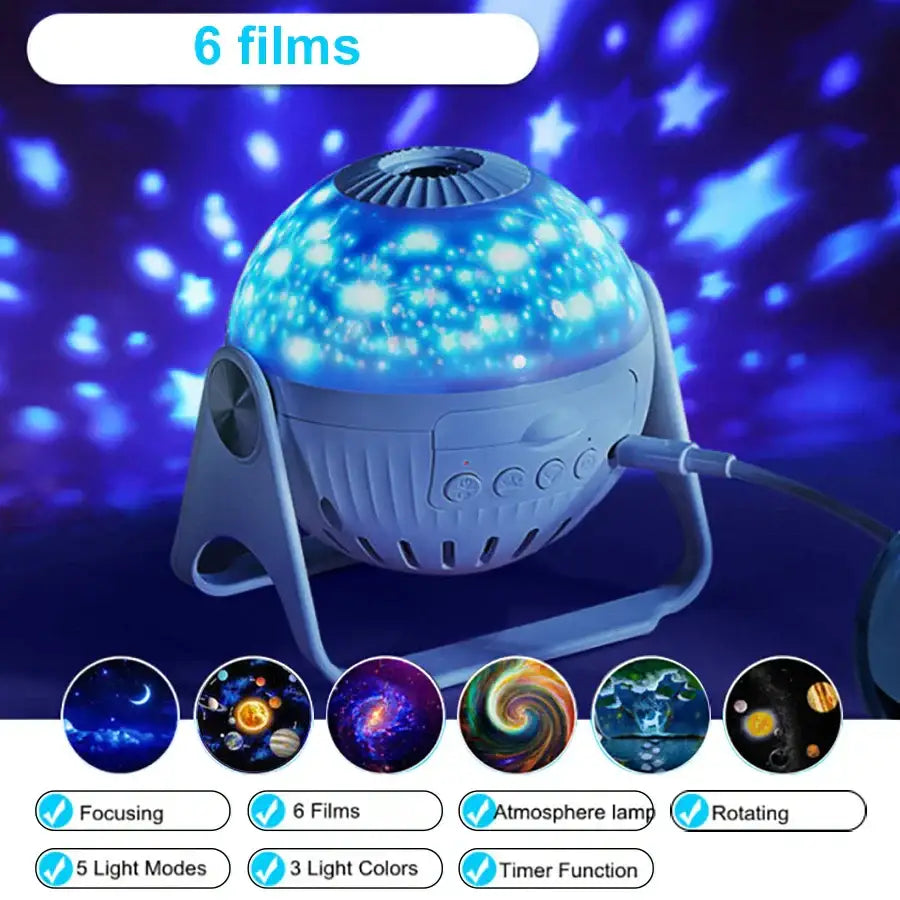 White Planetarium Light Projector