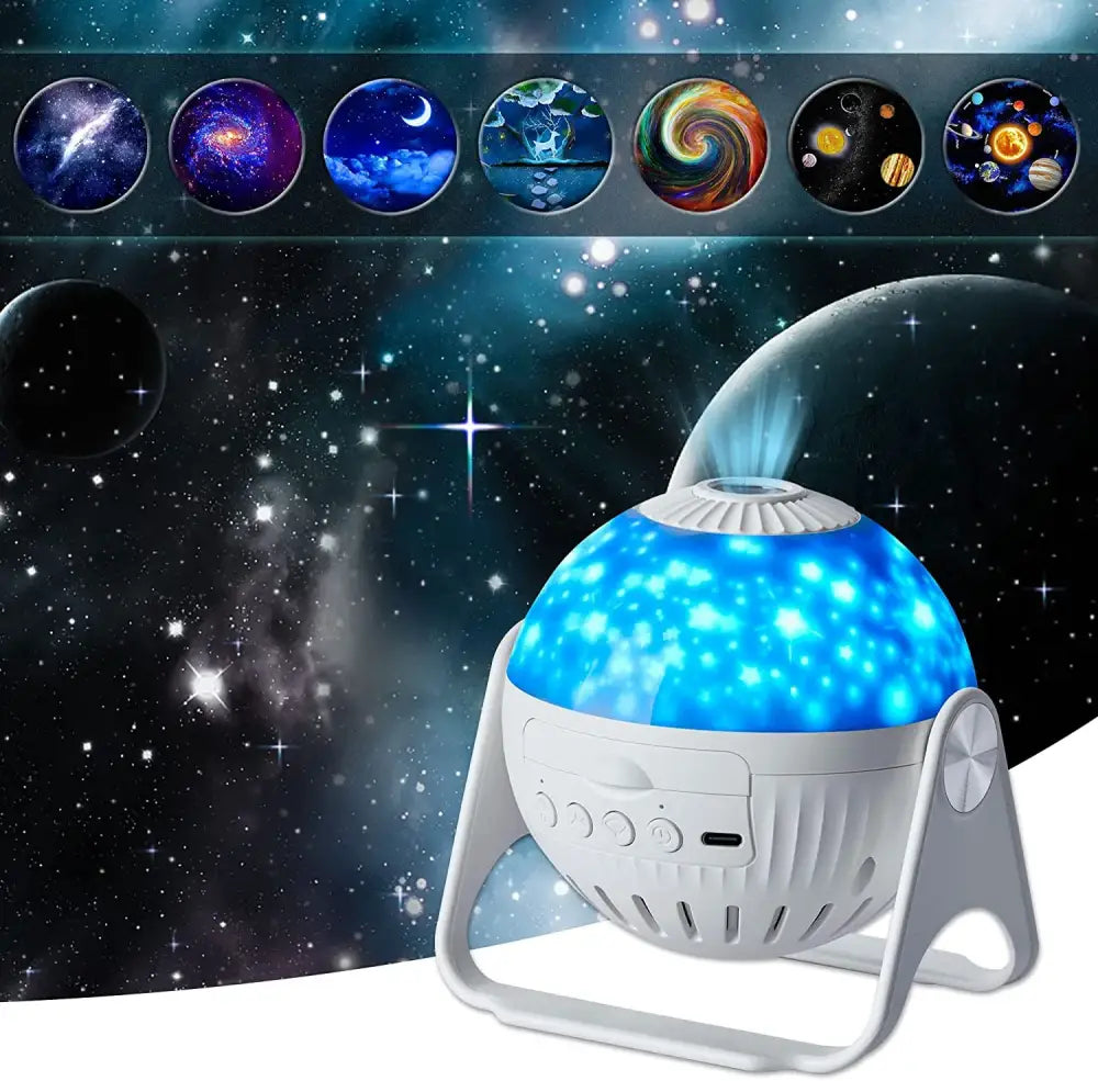 White Planetarium Light Projector