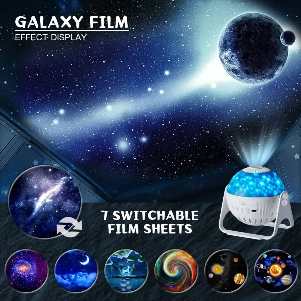 White Planetarium Light Projector