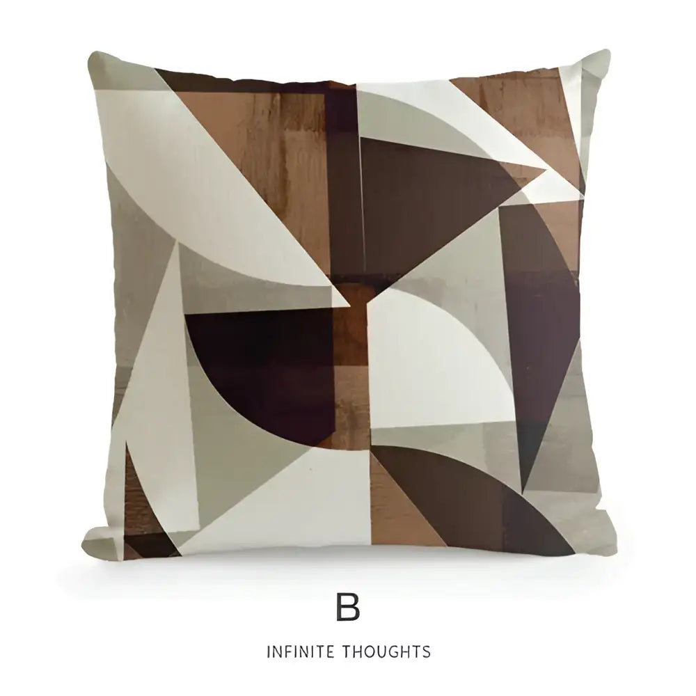 White Portrait Cushion Cover