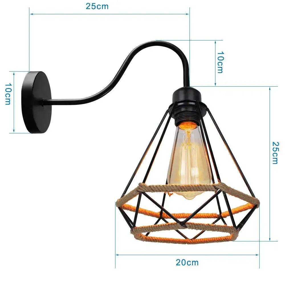 Black Diamond Cage Pendant