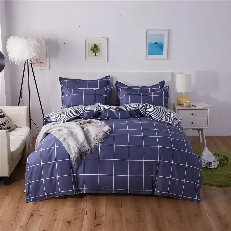 Blue Coral Fleece Blanket 220x240cm