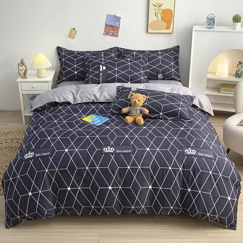 Blue Coral Fleece Blanket 220x240cm