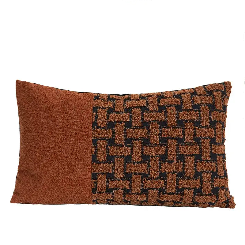 Caramel Velvet Throw Pillow