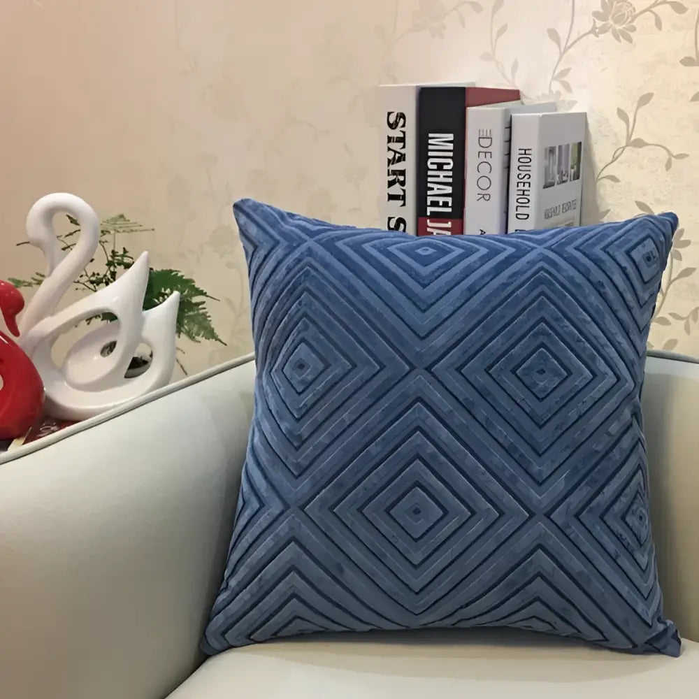 Grey Chenille Cushion Cover