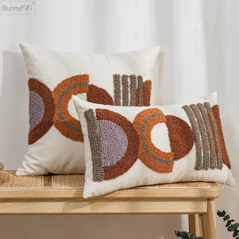 Velvet Ethnic Cushion Cover
