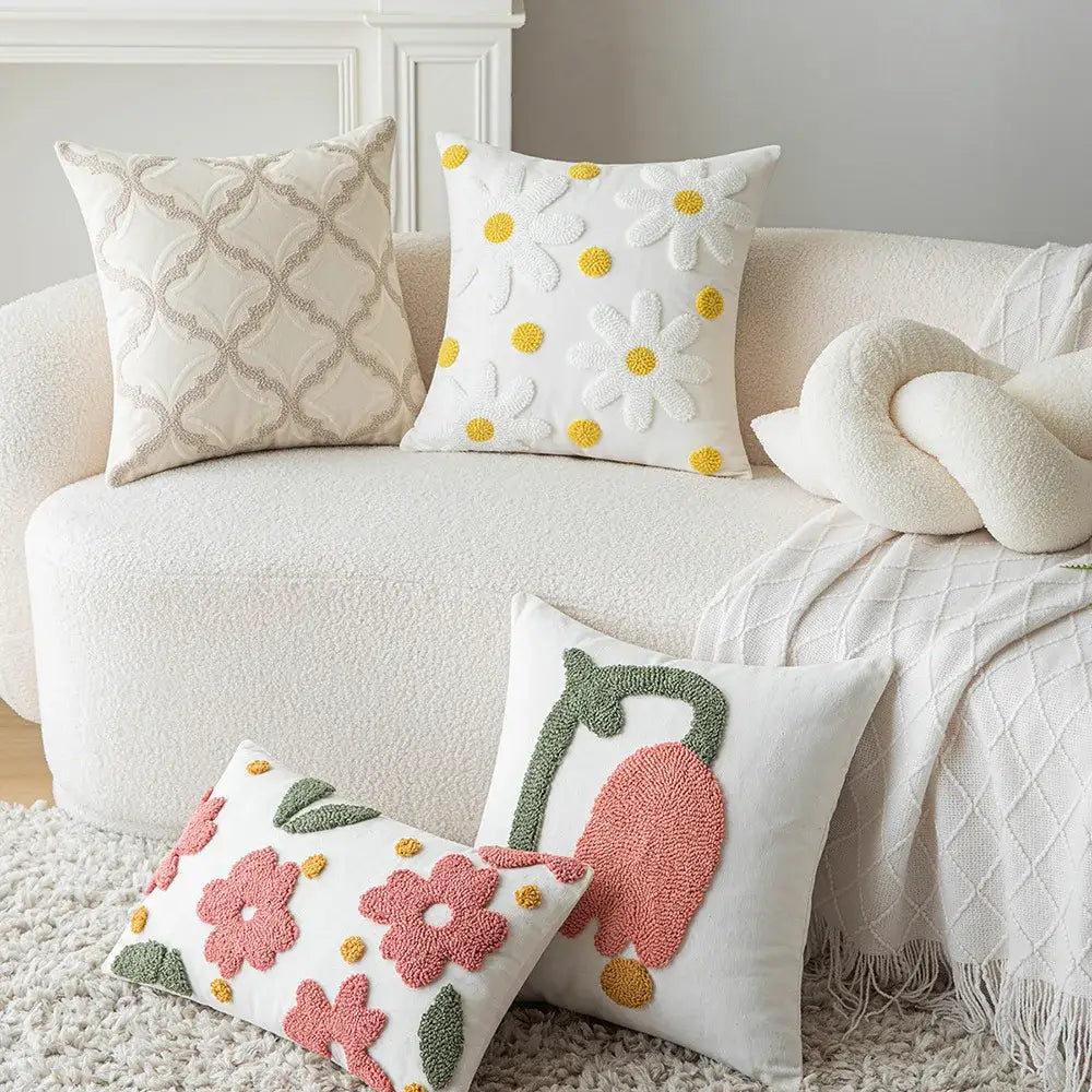 Beige Taupe Cushion Cover