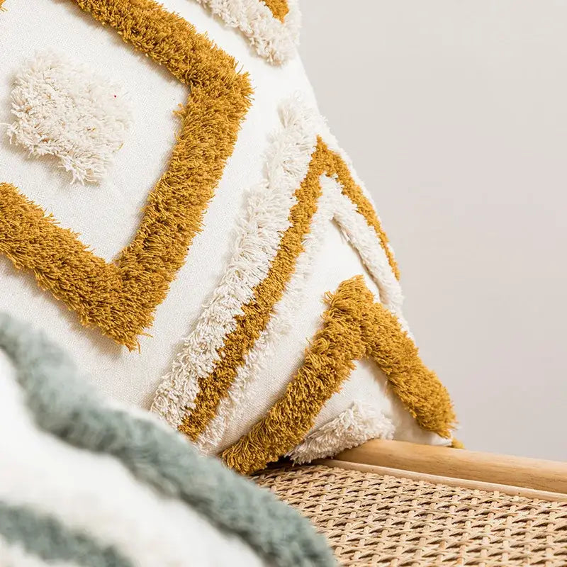 Boho Geometric Cushion Cover