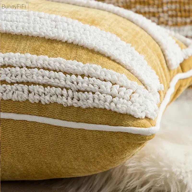 Circle Stripe Cushion Cover