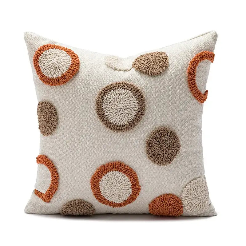 Circle Stripe Cushion Cover