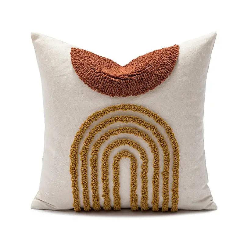 Circle Stripe Cushion Cover