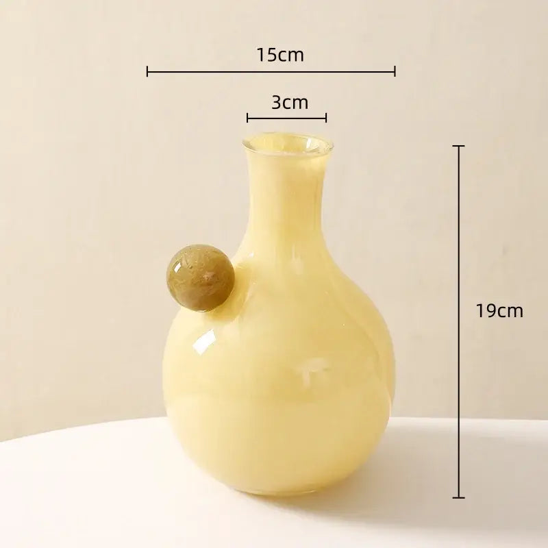 Clear Geometric Sphere Vases