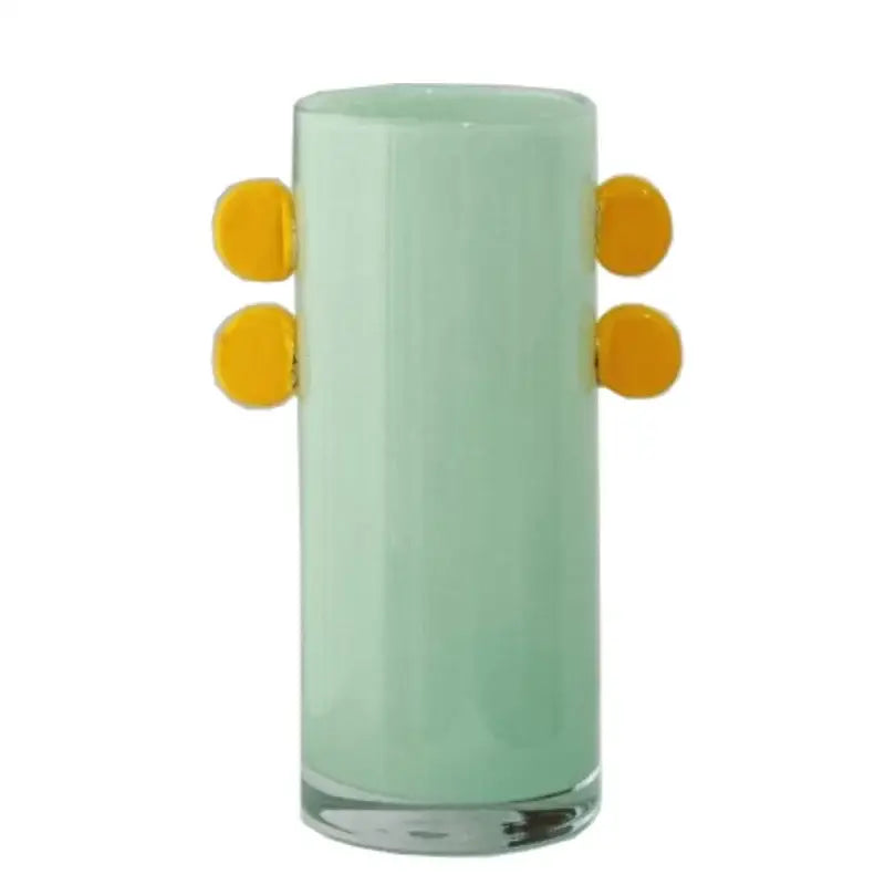 Color Patch Glass Vase