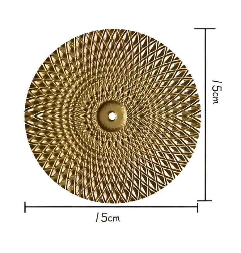 Golden Metal Wall Art Set