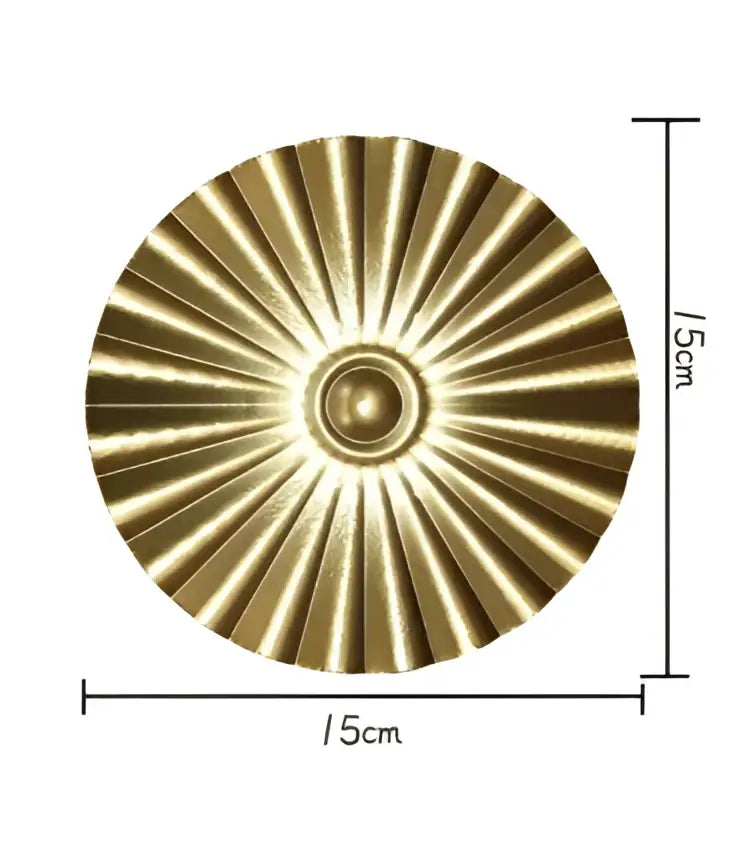 Golden Metal Wall Art Set