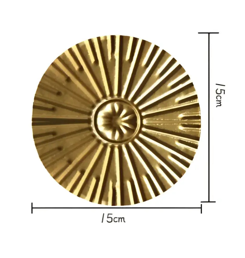 Golden Metal Wall Art Set