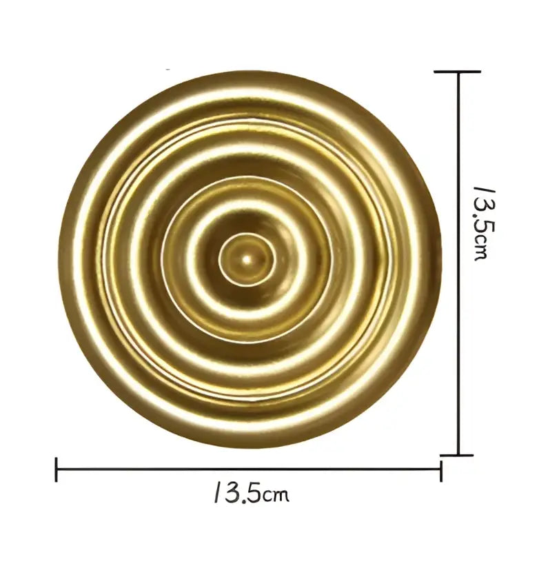 Golden Metal Wall Art Set