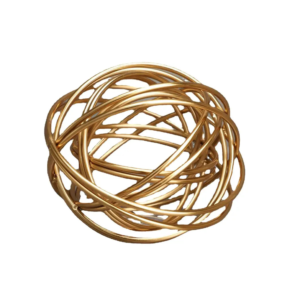 Golden Thread Metal Spheres